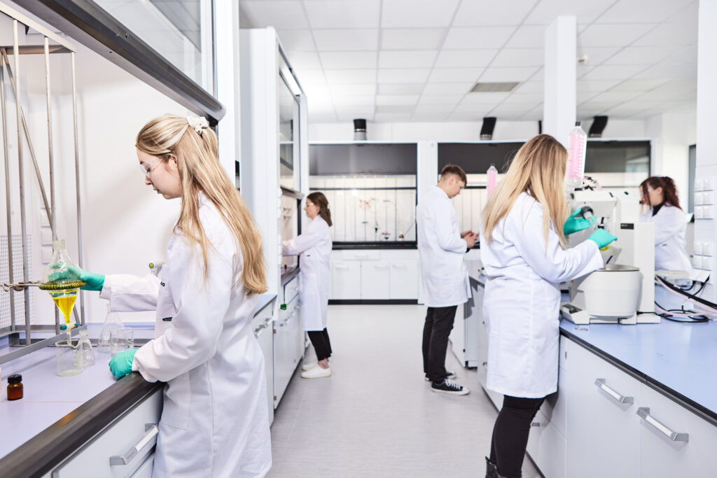 laboratory allows for greater flexibility in production processes